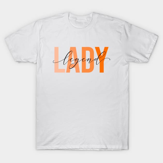 Lady Legend T-Shirt by RainbowAndJackson